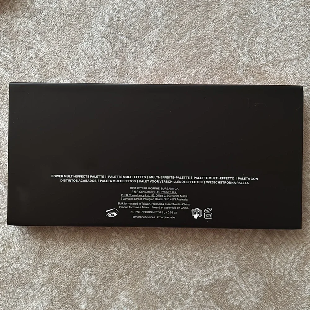 Brand New Morphe Solaria Power Multi-Effects Eyeshadow Palette Matte Shimmers
